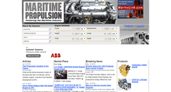 Desktop Screenshot of contributors.maritimepropulsion.com